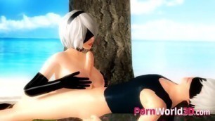Hot 2B With Big Bubble Butt Gets A Huge Dick In Her Little Mouth