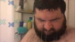 beard shower