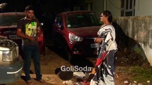 Serial Actress in Saree Walking Aunty Huge Ass