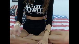 ChimpSex&period;com - lovely teen camgirl mastubate on cam