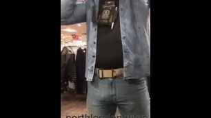 Polish daddy with a serious jeans bulge
