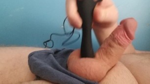 My Little Pink Penis Is So Sensitive To My Vibrator It Makes Me Moan