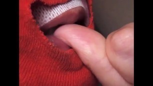 Deborah is biting her nails again and sucking her fingers erotic asmr