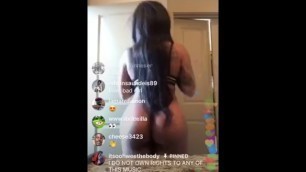 IG Thot Stripper Twerk Live Instagram