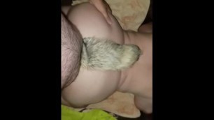 BBW WIFE TAKES IT FROM BEHIND