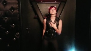 Bunnie Hughes Tours the Chicken Ranch Dungeon (non-nude) BDSM & Fetishes
