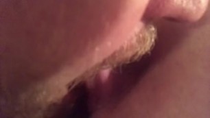Husband Eating Wife's Tight Pussy