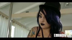 Emo slut with tattoos 0763