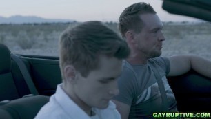 Christian twink Trevor Harris learns gay sex!
