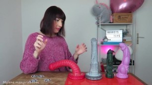 creative silicone dildos by at hankeystoys