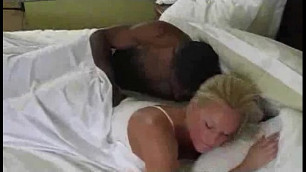 My Blonde Waken by a Black Dick Part 1 - JustFuckHer&period;com